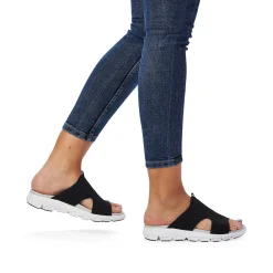 Rieker Women'S Mules Deep Black