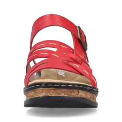 Rieker Women'S Mules Fire Red