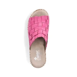 Rieker Women'S Mules Flamingo Pink