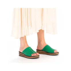 Rieker Women'S Mules Grass Green