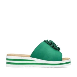 Rieker Women'S Mules Grass Green