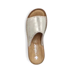 Rieker Women'S Mules Light Beige
