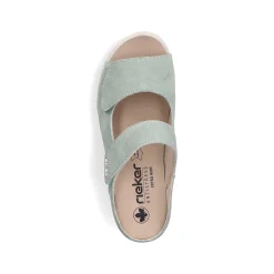 Rieker Women'S Mules Light Green