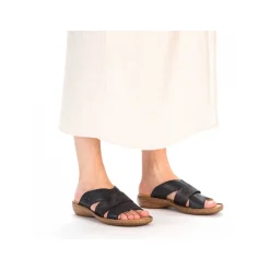 Rieker Women'S Mules Navy Blue