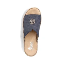 Rieker Women'S Mules Navy Blue