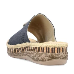 Rieker Women'S Mules Navy Blue