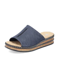 Rieker Women'S Mules Navy Blue