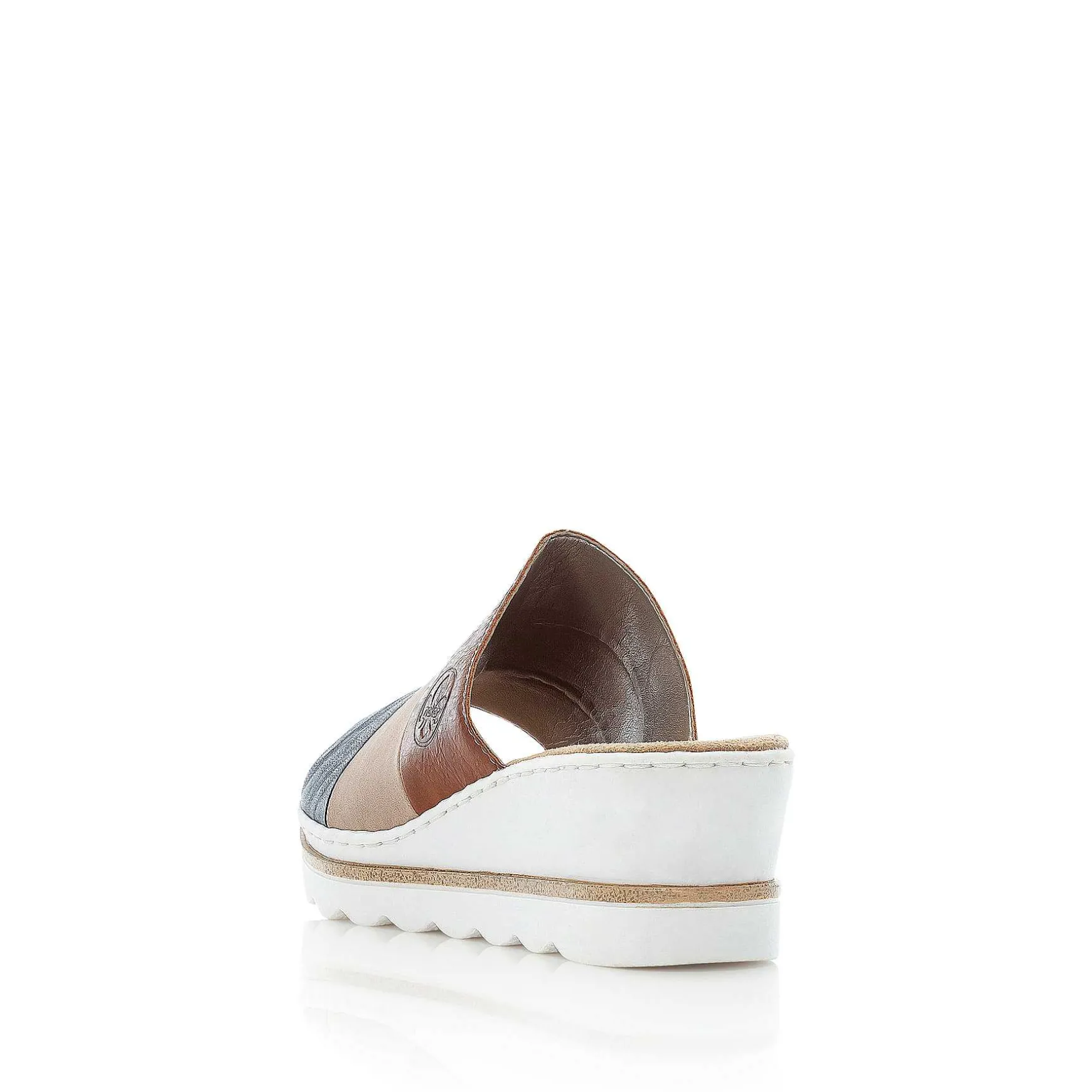 Rieker Women'S Mules Nut Brown-Black