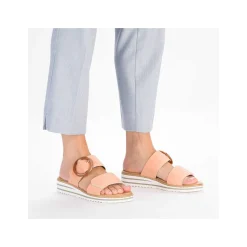 Rieker Women'S Mules Peach