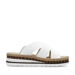 Rieker Women'S Mules Pure White