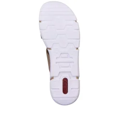 Rieker Women'S Mules Sand Beige
