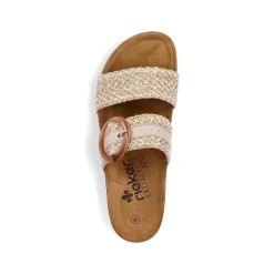 Rieker Women'S Mules Sand Beige