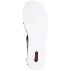 Rieker Women'S Mules Silver Gray