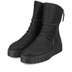 Rieker Women'S Short Boots Deep Black