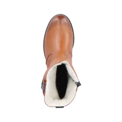 Rieker Women'S Short Boots Caramel Brown