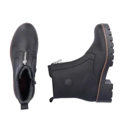 Rieker Women'S Short Boots Jet Black
