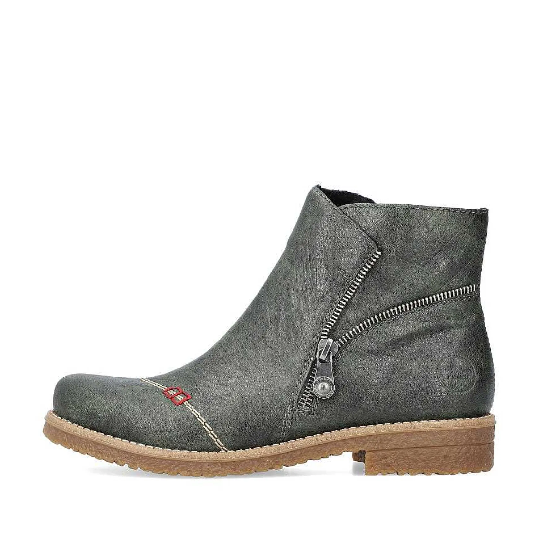 Rieker Women'S Short Boots Olive Green