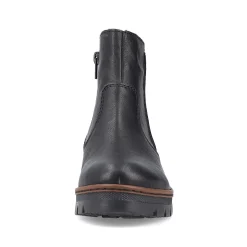 Rieker Women'S Short Boots Graphite Black