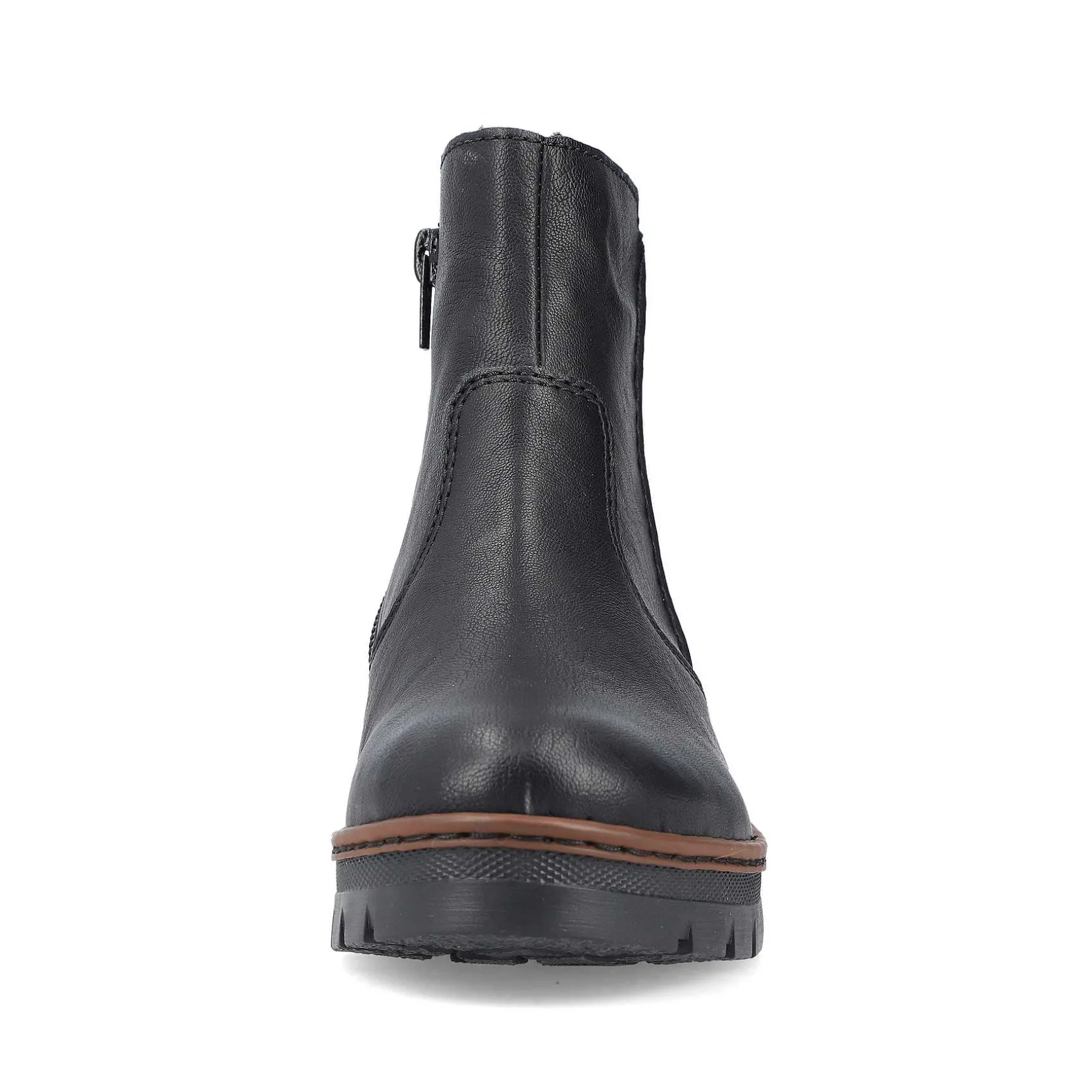 Rieker Women'S Short Boots Graphite Black