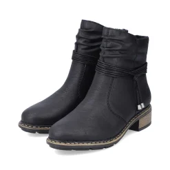 Rieker Women'S Short Boots Jet Black