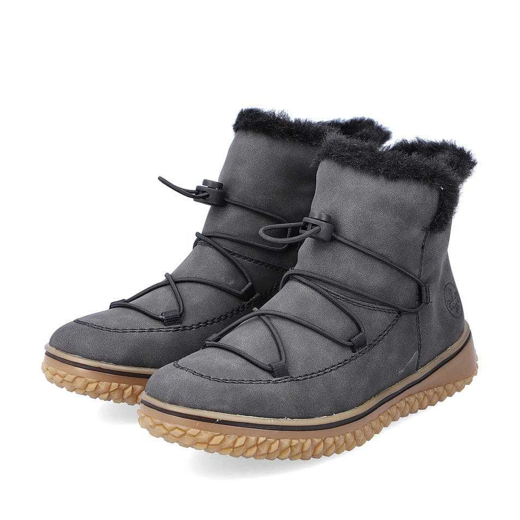 Rieker Women'S Short Boots Anthracite