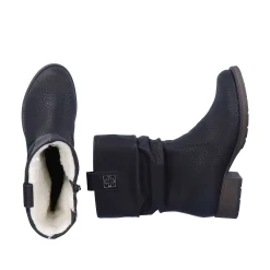Rieker Women'S Short Boots Jet Black
