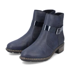 Rieker Women'S Short Boots Azure Blue