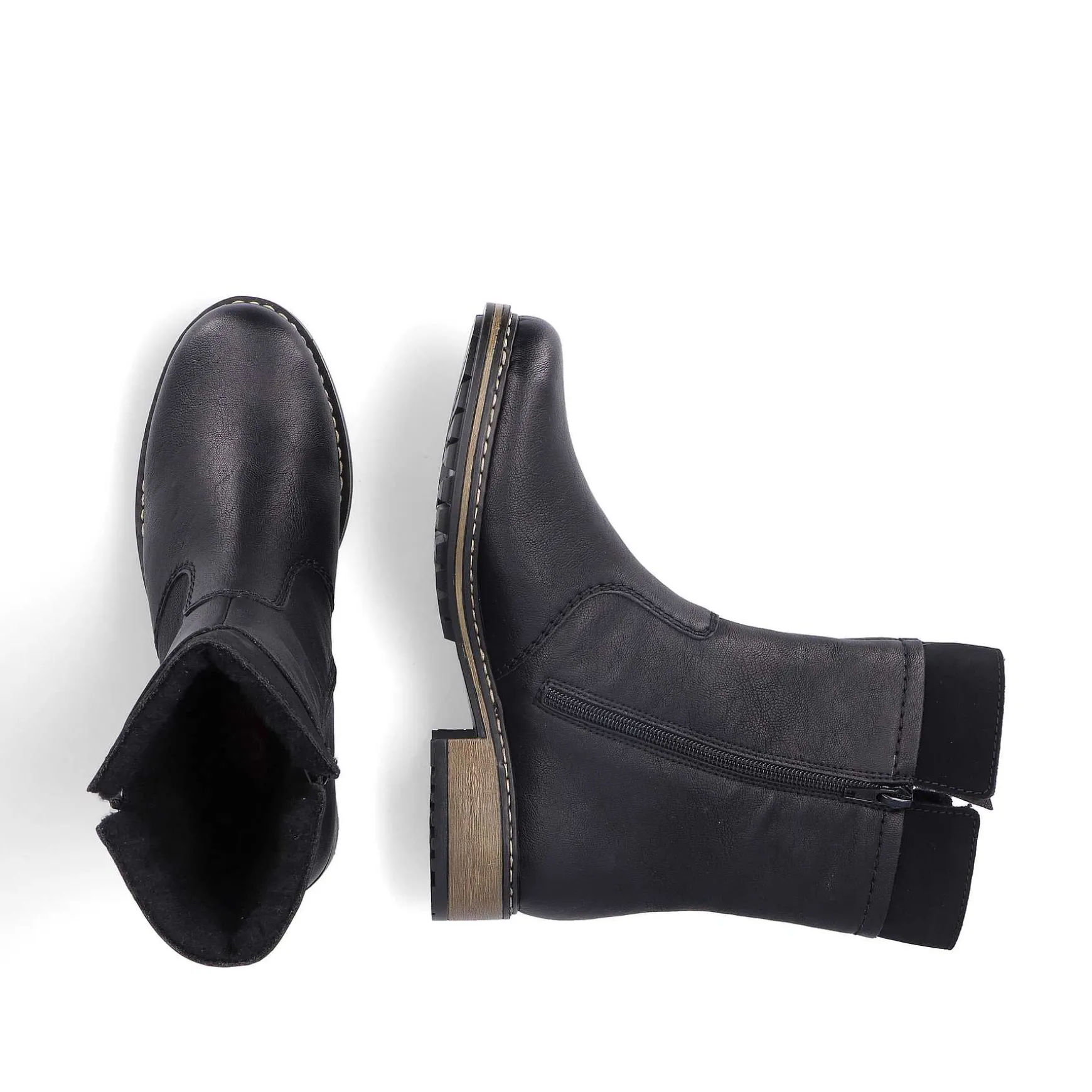 Rieker Women'S Short Boots Jet Black
