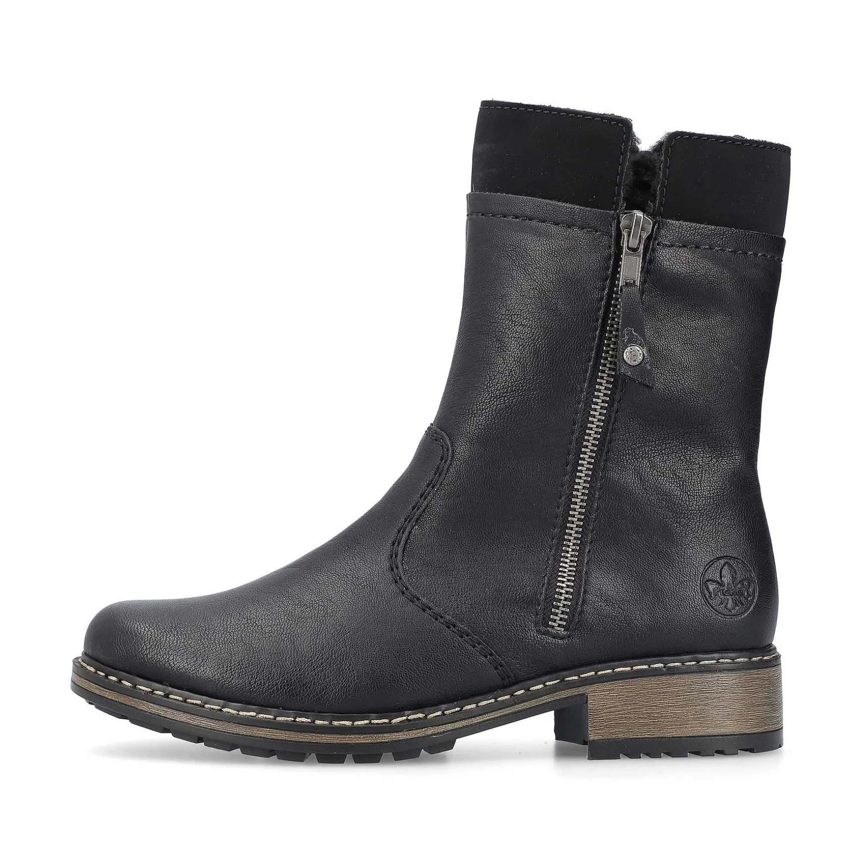 Rieker Women'S Short Boots Jet Black