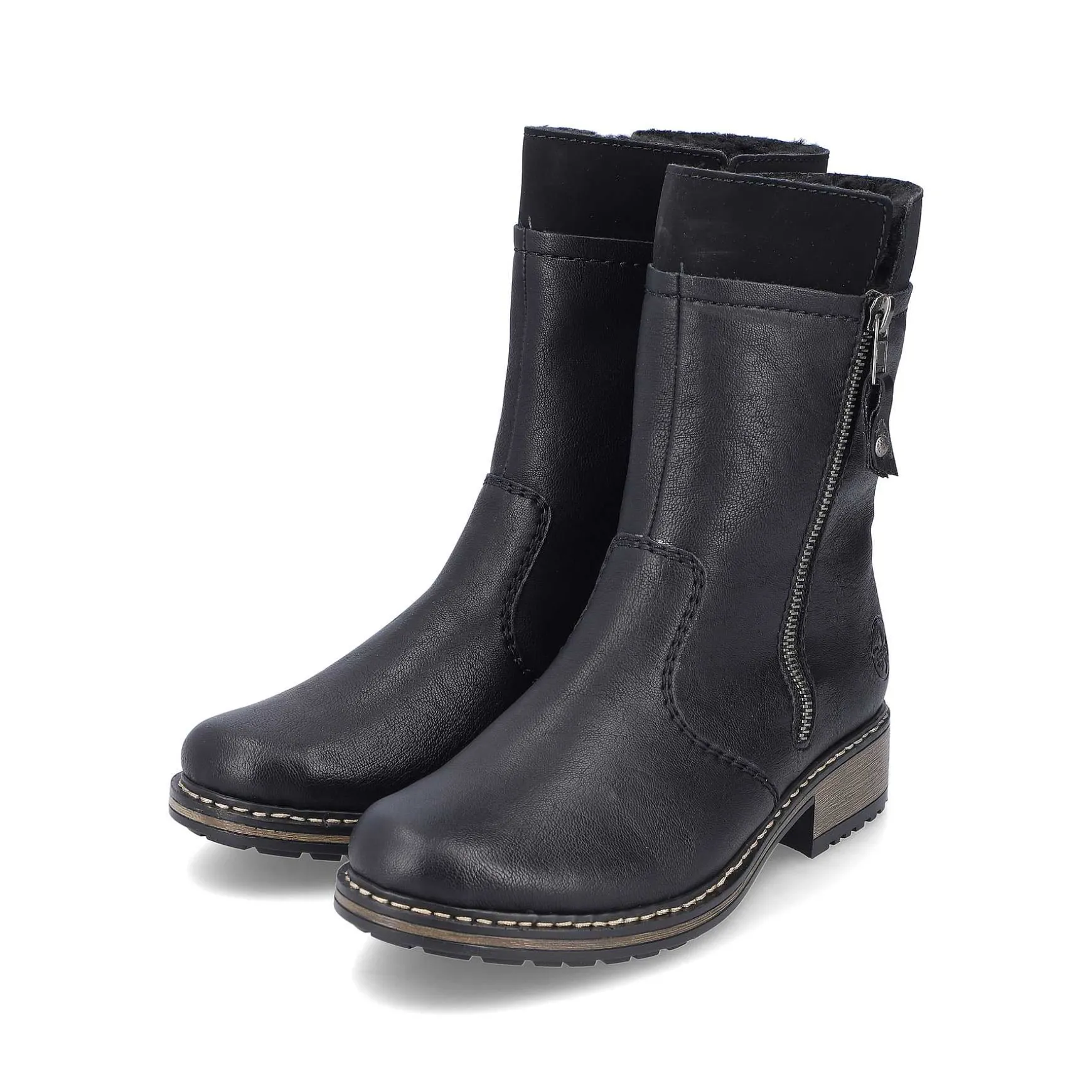 Rieker Women'S Short Boots Jet Black