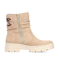 Rieker Women'S Short Boots Cream Beige