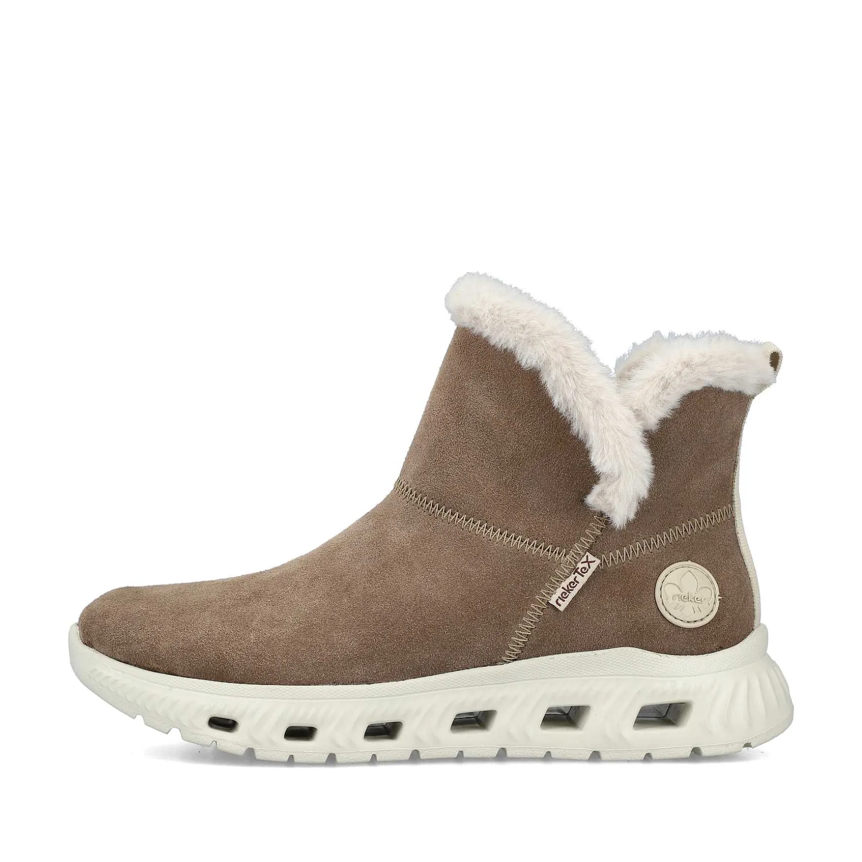 Rieker Women'S Short Boots Beige Brown