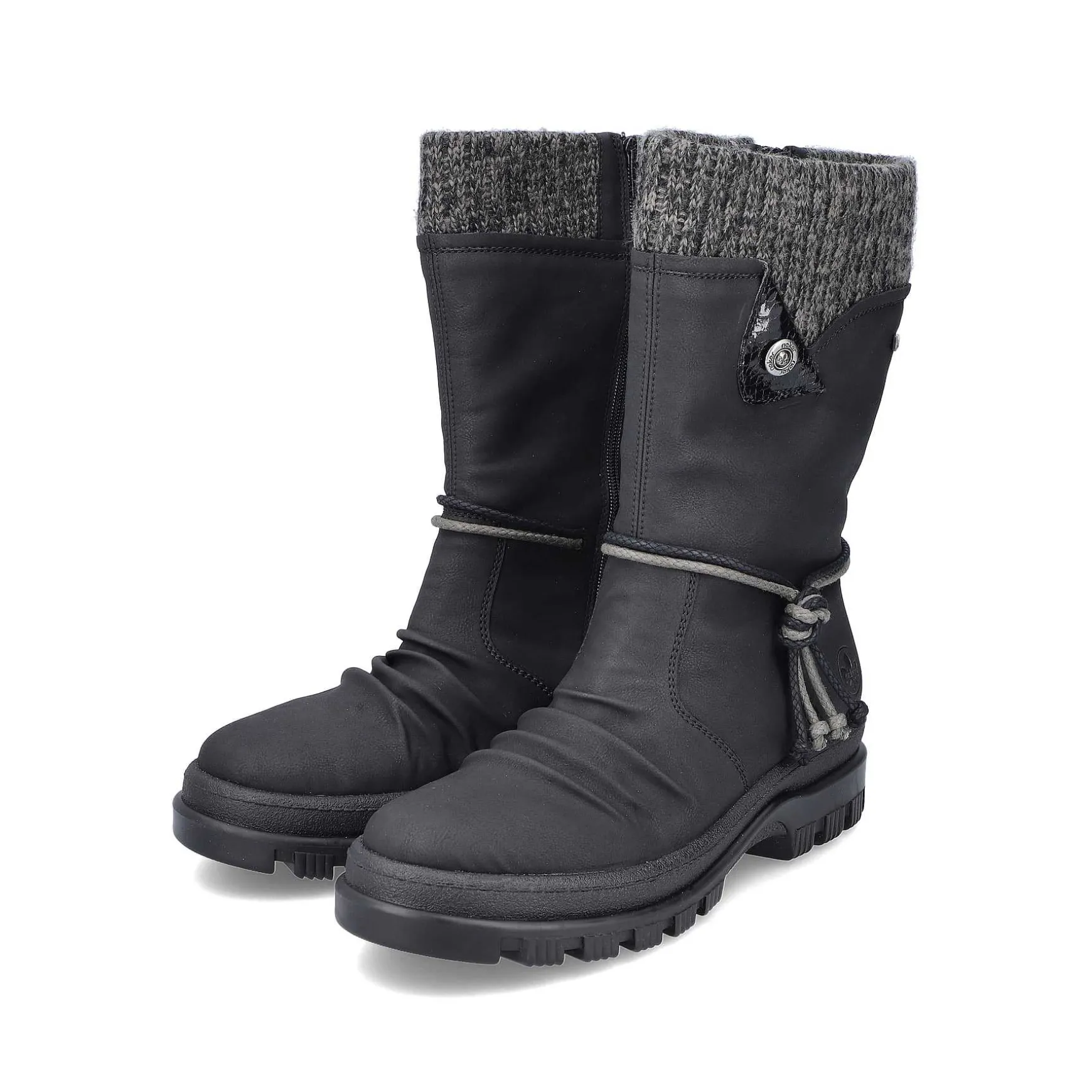 Rieker Women'S Short Boots Night Black