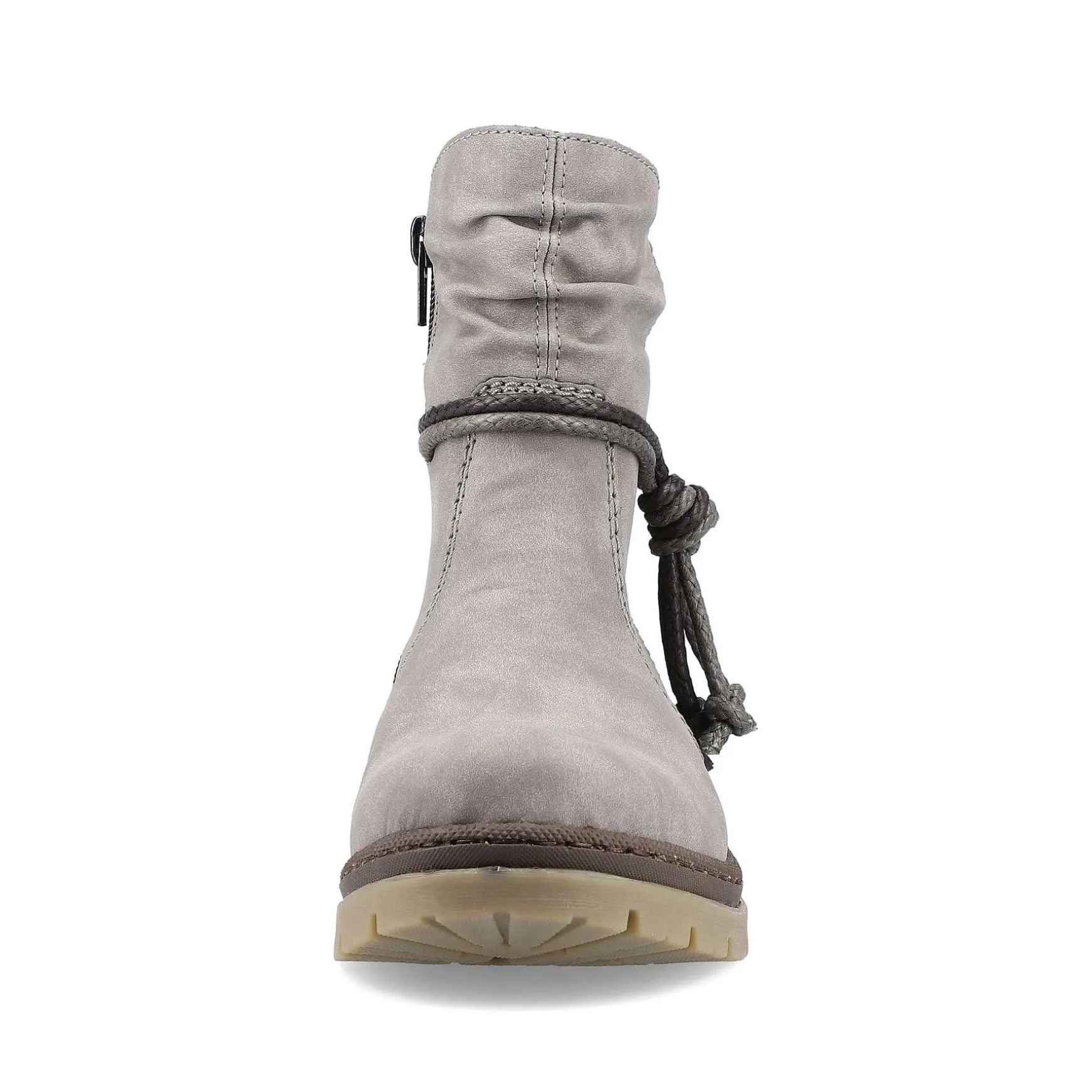 Rieker Women'S Short Boots Silver Gray