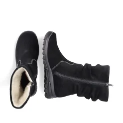 Rieker Women'S Short Boots Midnight Black