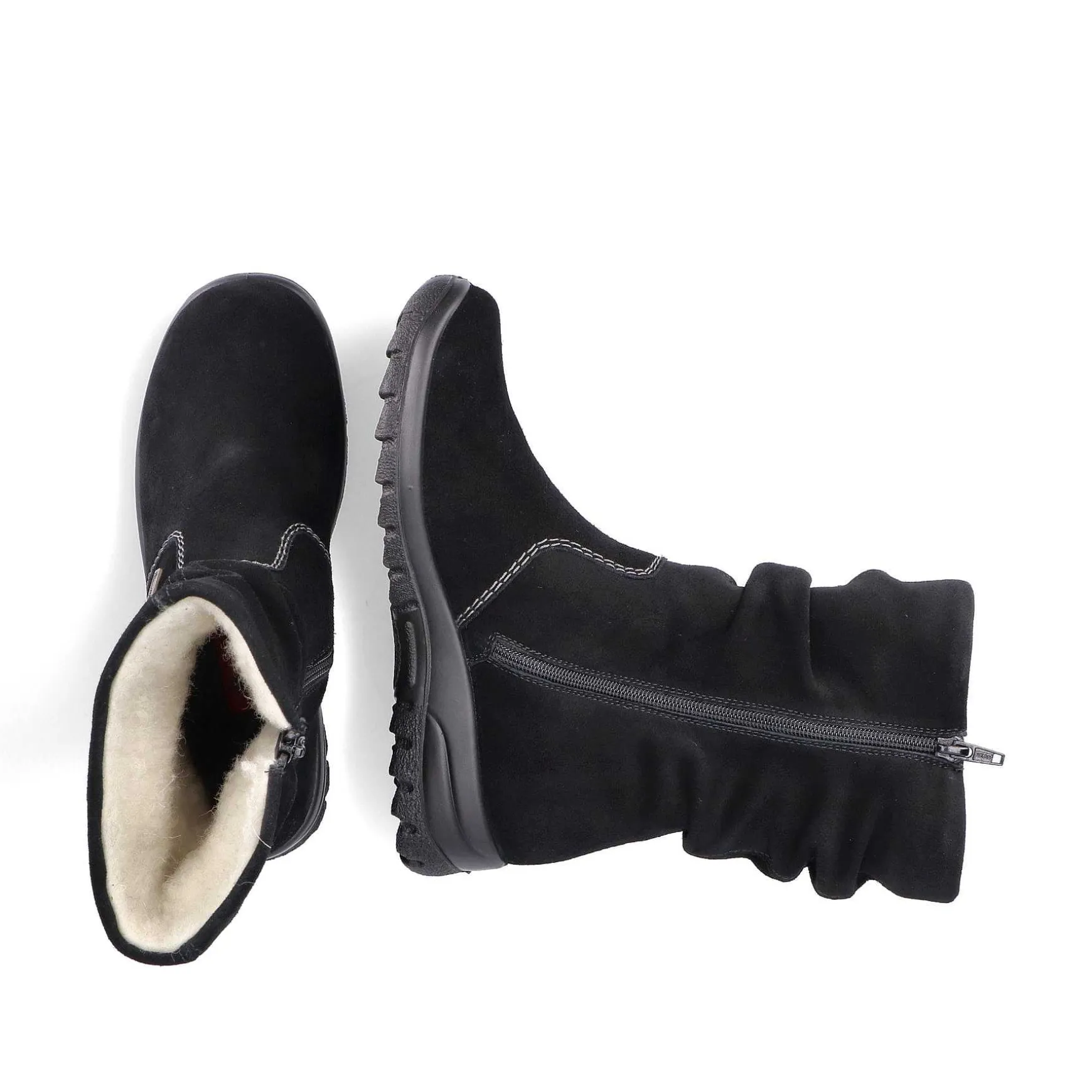 Rieker Women'S Short Boots Midnight Black