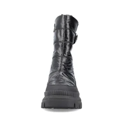 Rieker Women'S Short Boots Glossy Black
