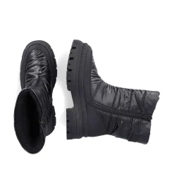 Rieker Women'S Short Boots Glossy Black