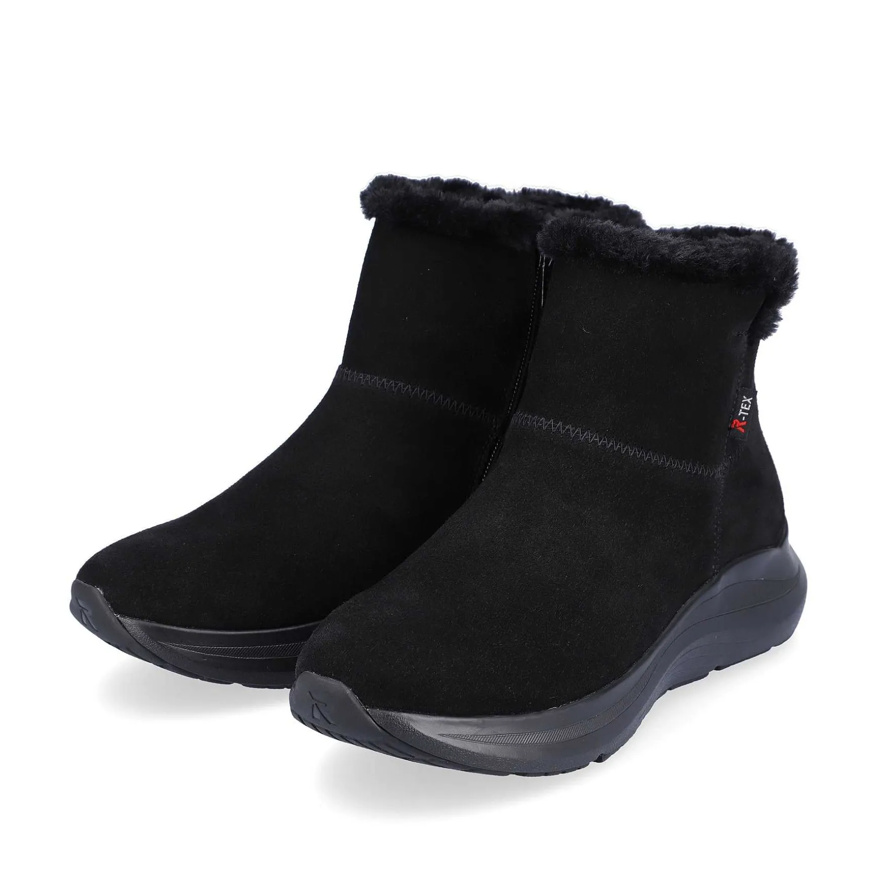 Rieker Women'S Short Boots Midnight Black