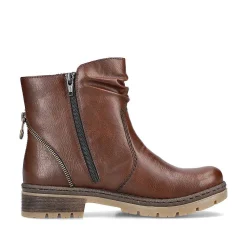 Rieker Women'S Short Boots Chestnut Brown