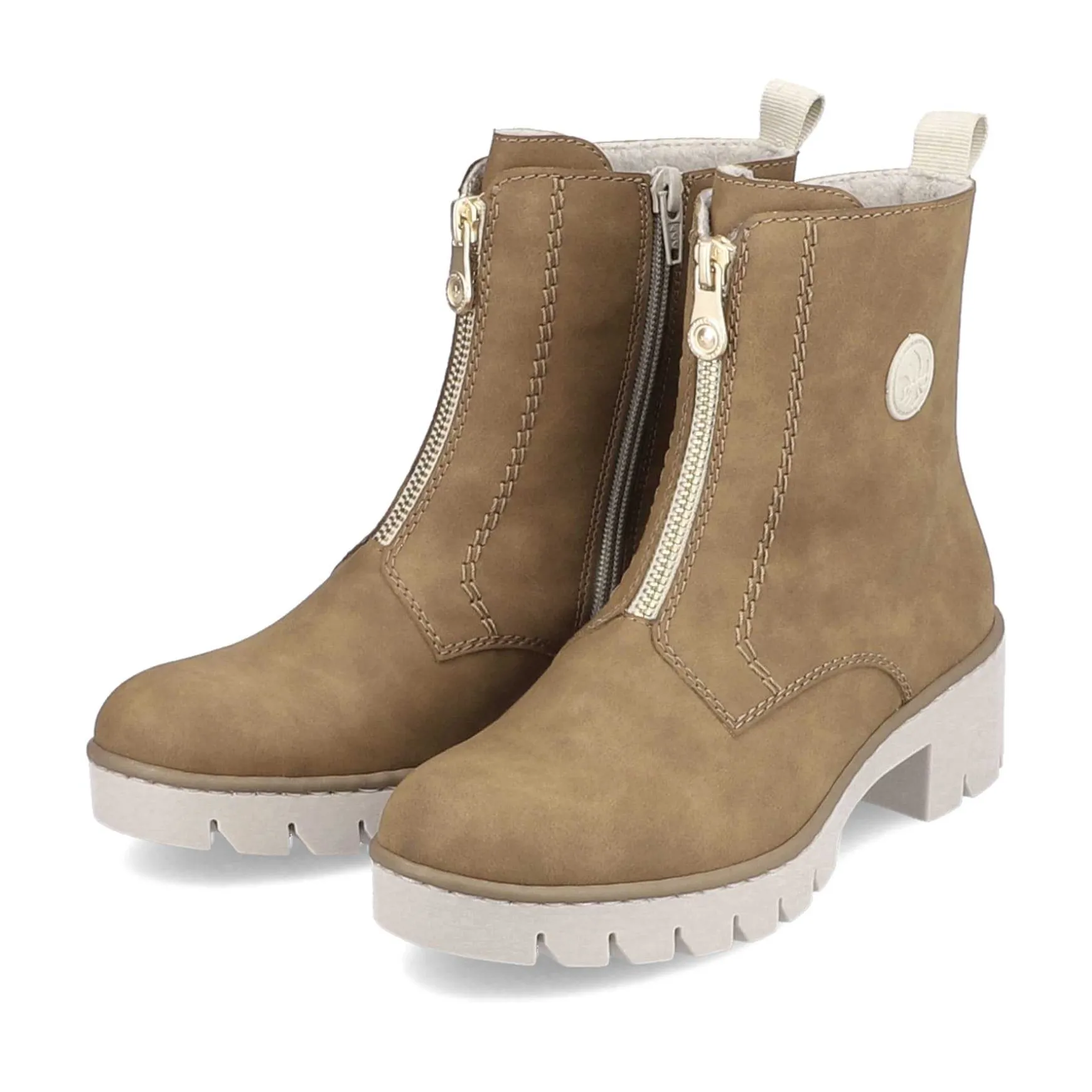Rieker Women'S Short Boots Nougat Brown