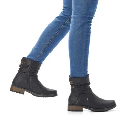 Rieker Women'S Short Boots Jet Black