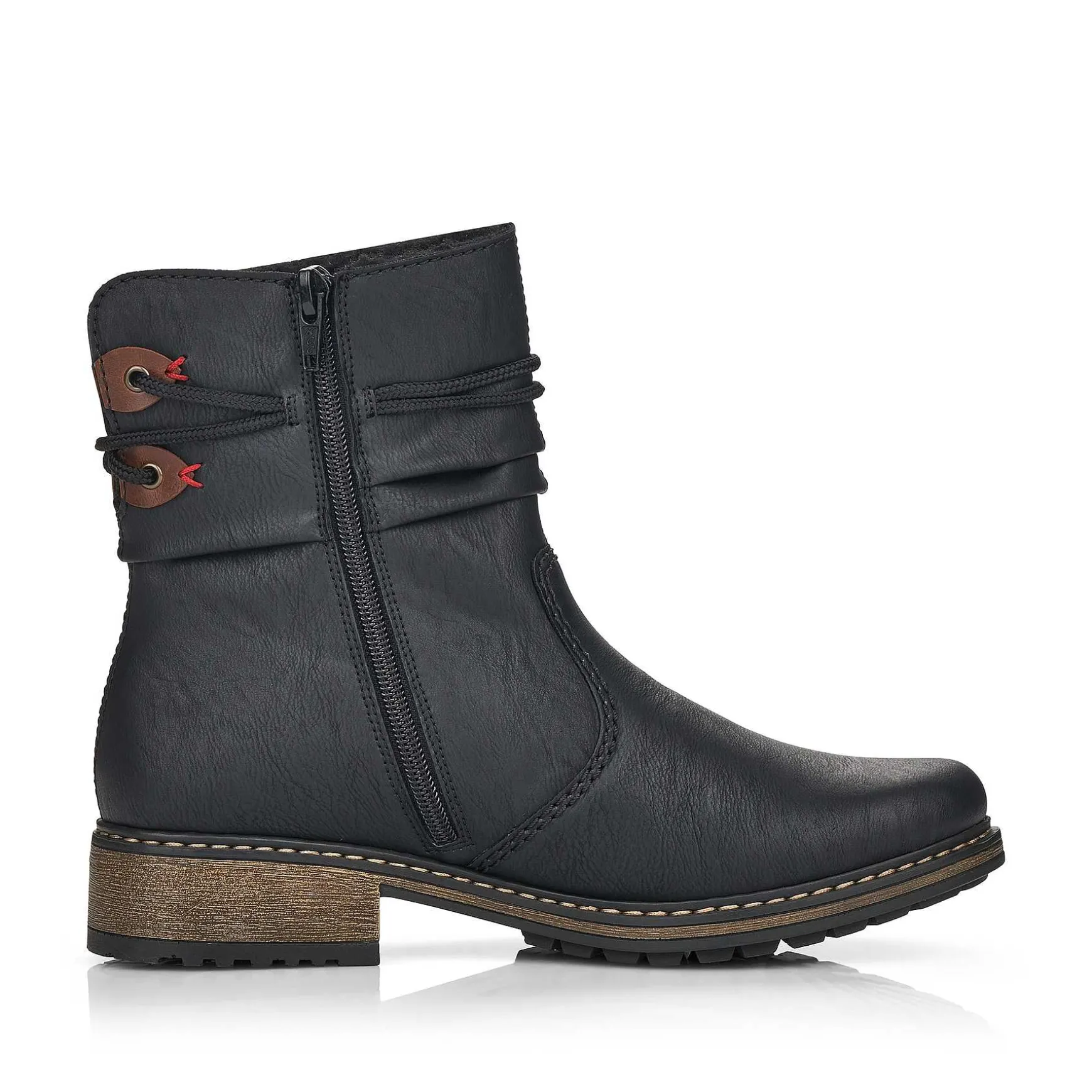 Rieker Women'S Short Boots Jet Black