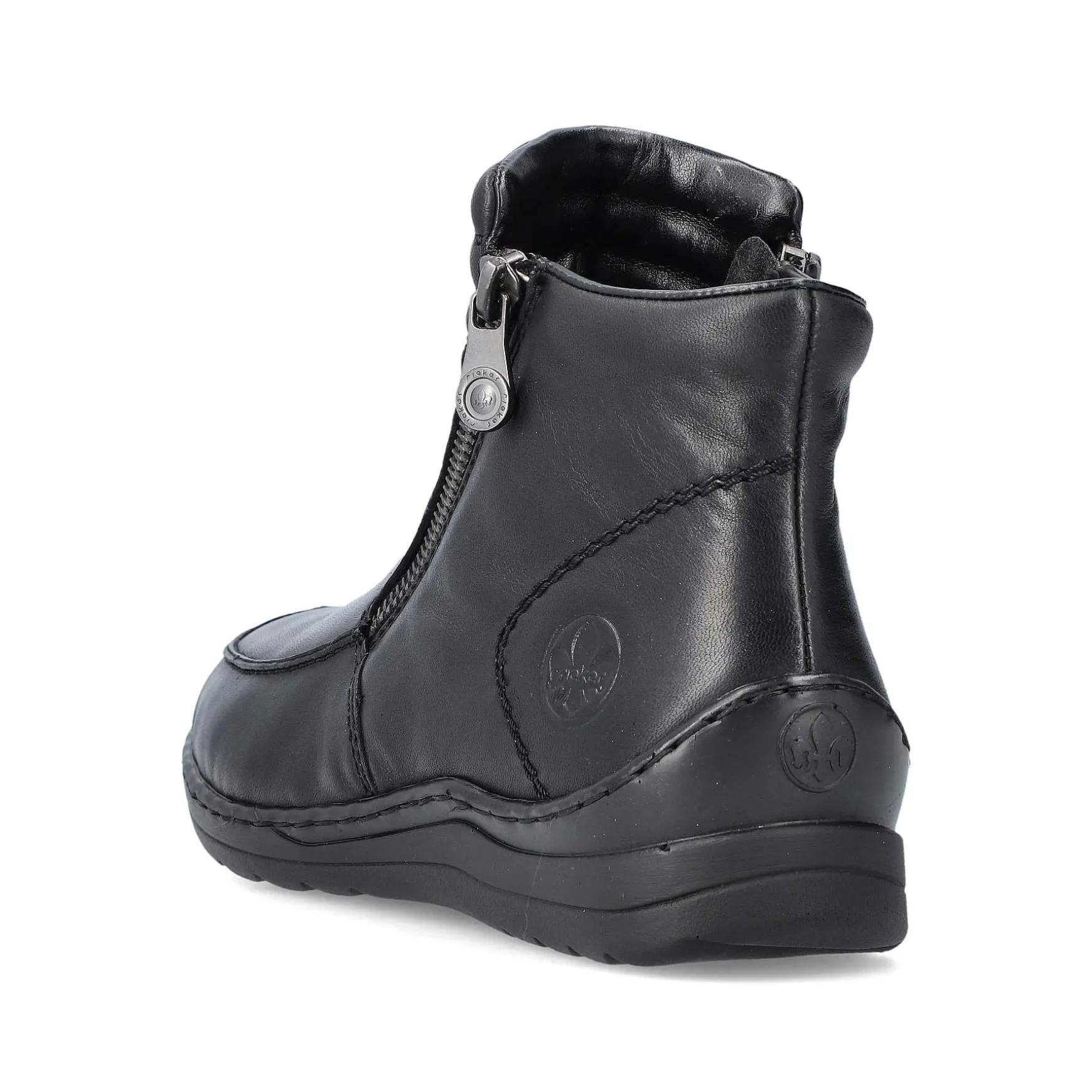 Rieker Women'S Short Boots Glossy Black