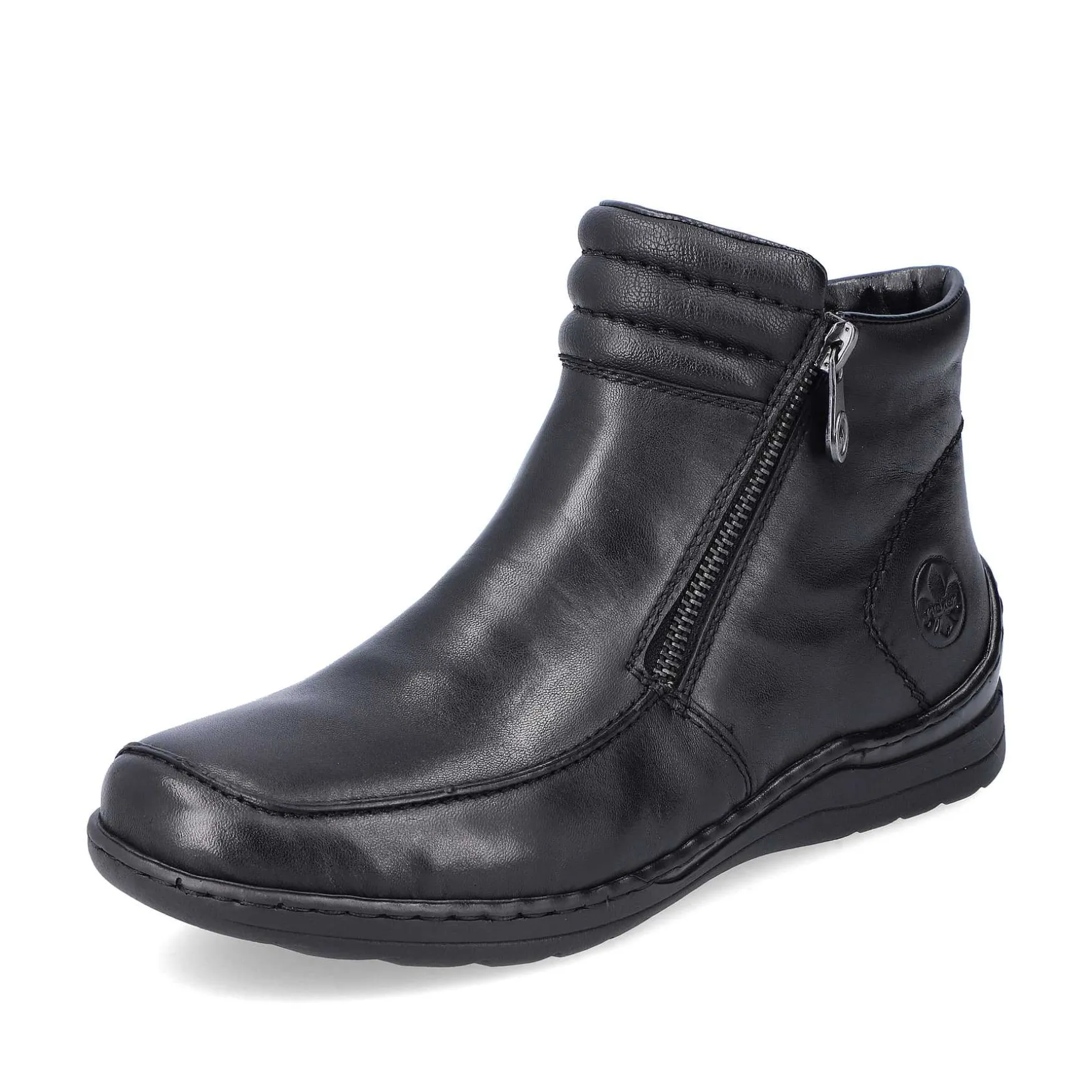 Rieker Women'S Short Boots Glossy Black