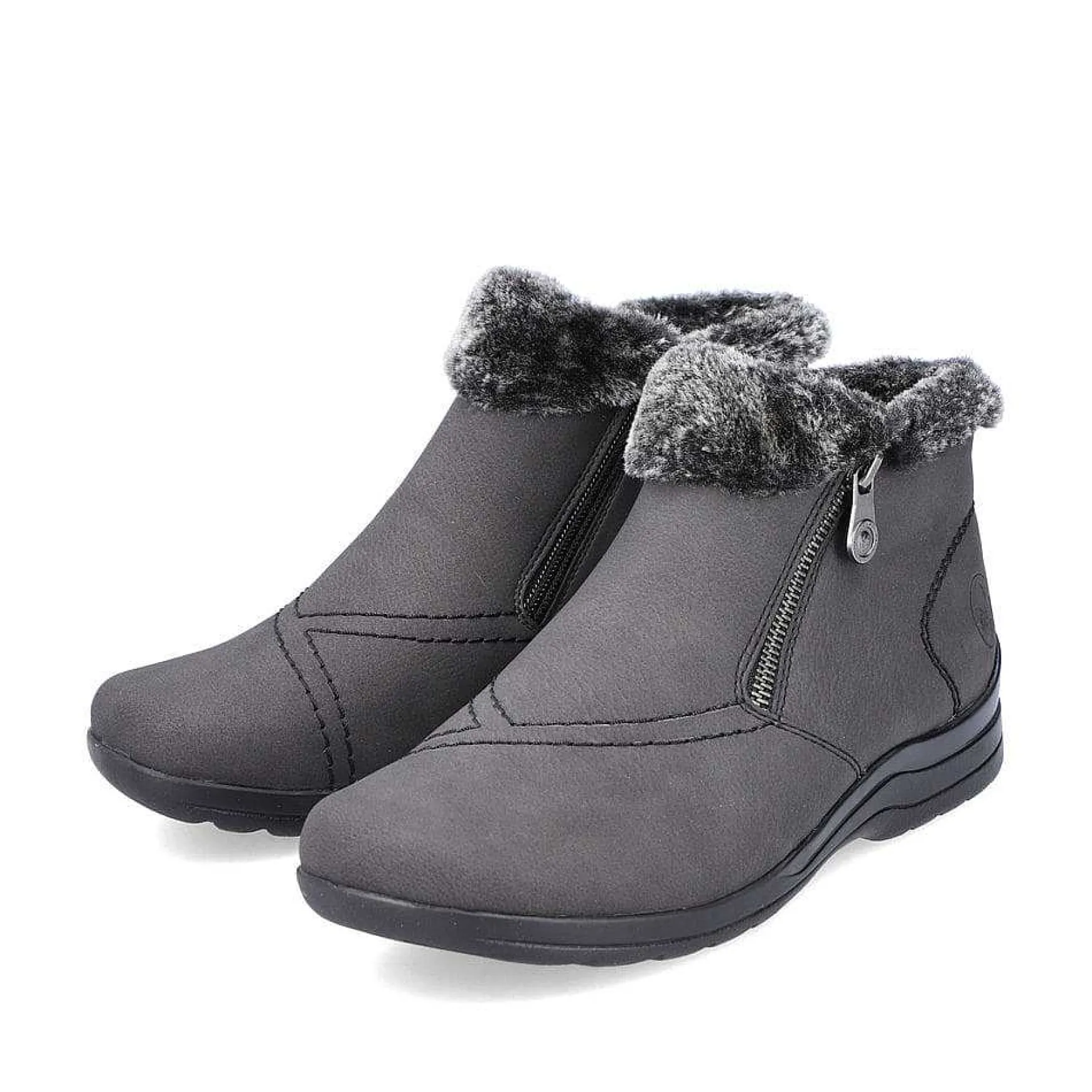 Rieker Women'S Short Boots Anthracite