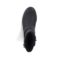 Rieker Women'S Short Boots Graphite Black