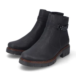 Rieker Women'S Short Boots Night Black