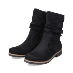 Rieker Women'S Short Boots Graphite Black