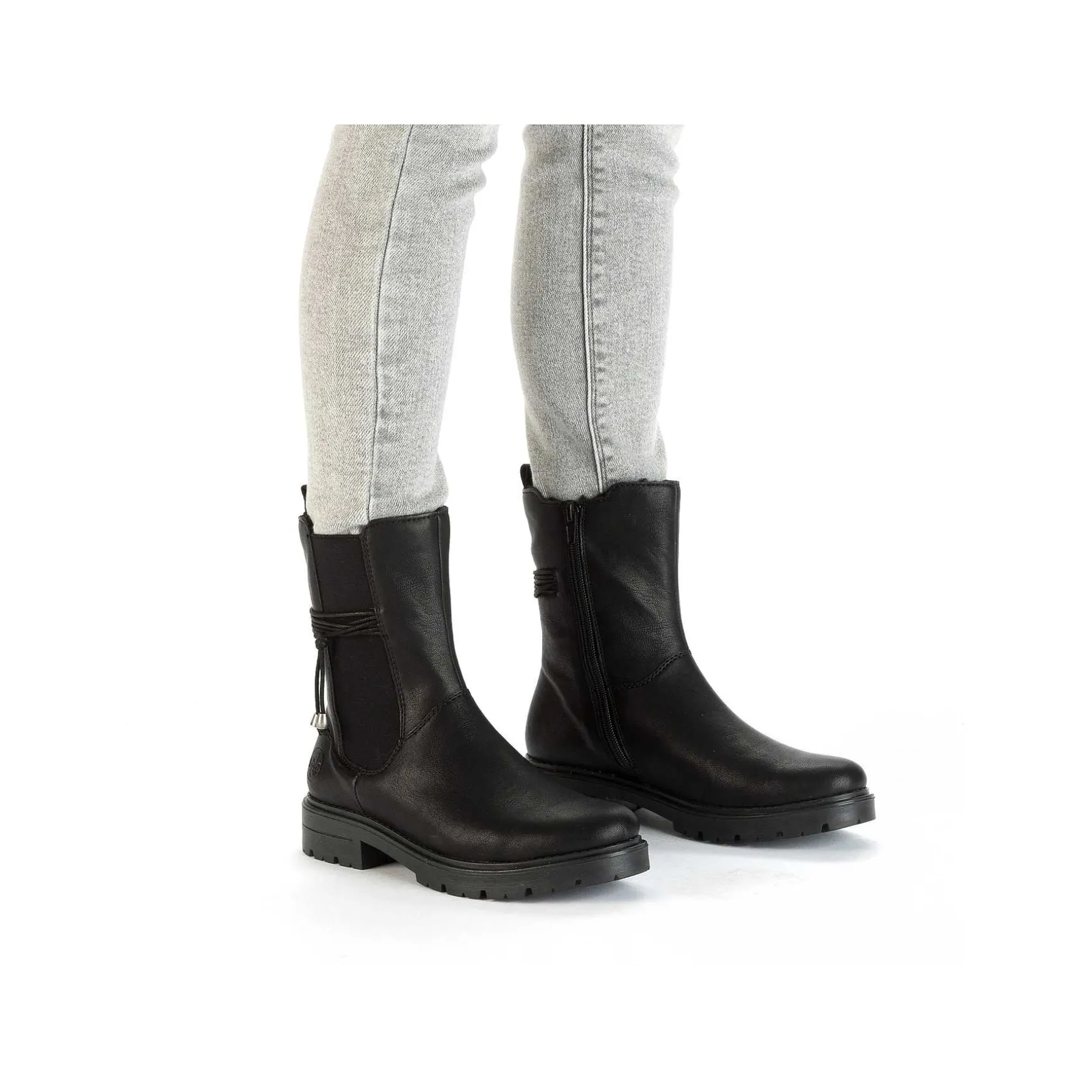 Rieker Women'S Short Boots Jet Black